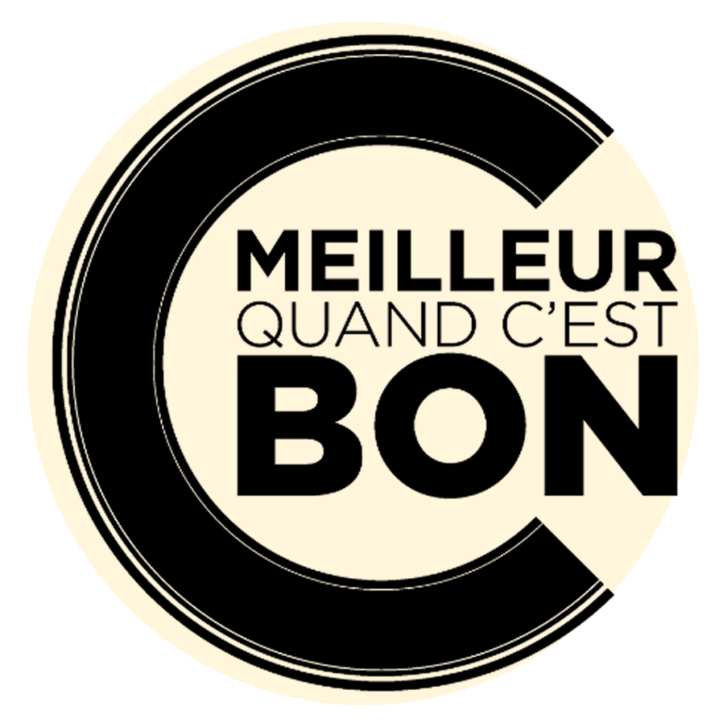 Logo de l’émission C’est Meilleur Quand C’est Bon ayant présenté la cuisine géorgienne de Chez Nous à Paris 19