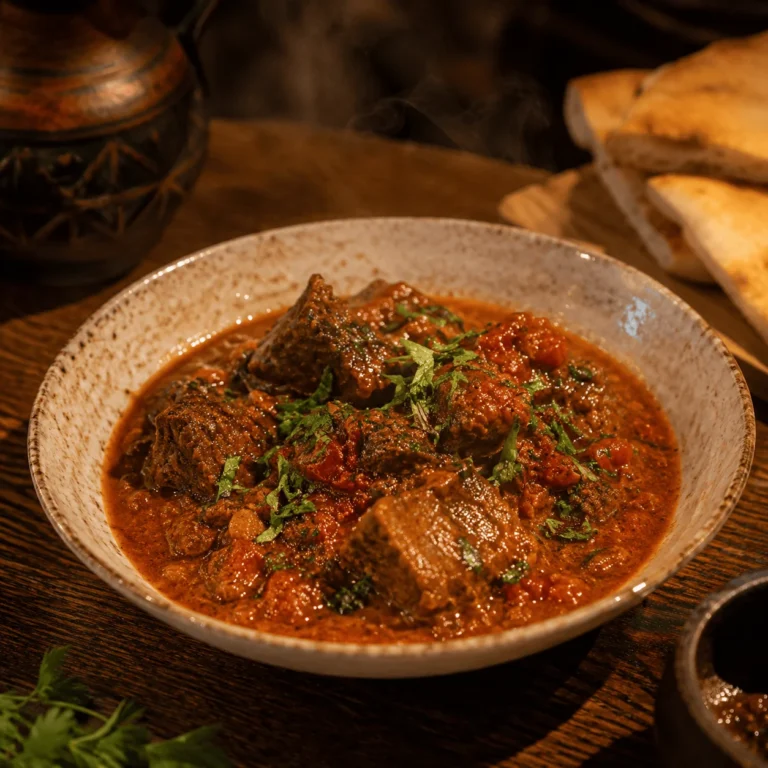 Chashushuli, bœuf mijoté aux épices servi chez Nous, restaurant géorgien à Paris chashushuli paris boeuf géorgien paris restaurant géorgien paris cuisine géorgienne authentique chez nous restaurant paris